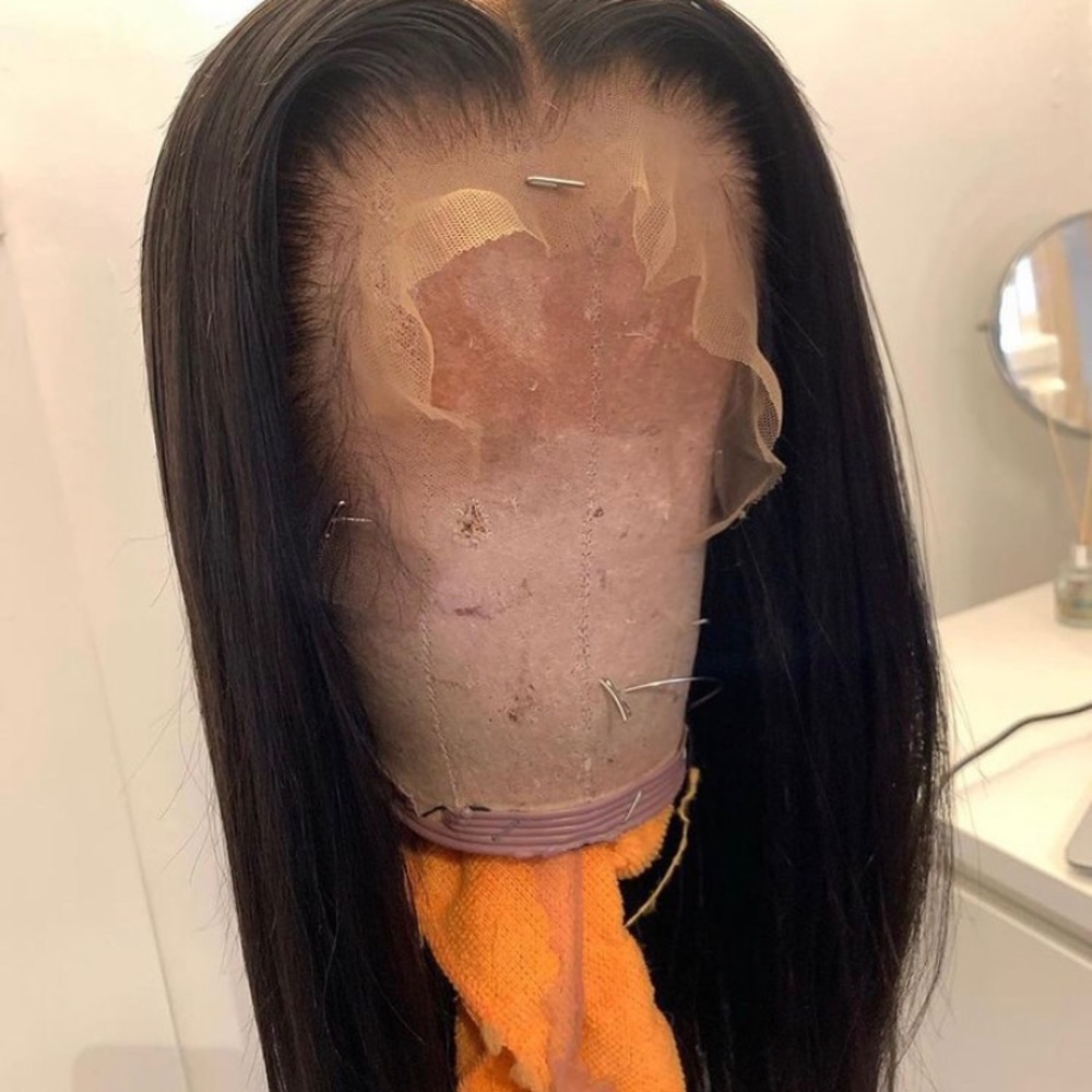 Lace front wig